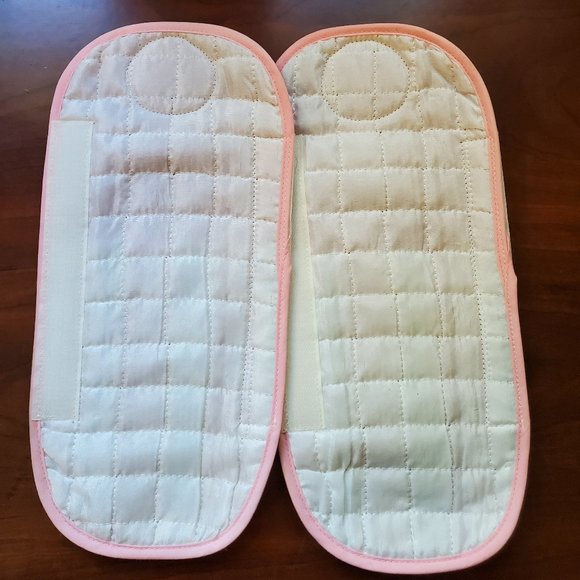 Set of 2 Fridge door handle covers. Measures 12 x 5.5 inches flat. - Picture 2 of 2